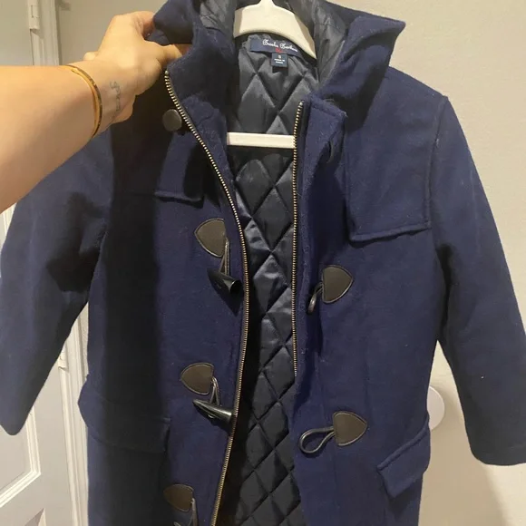 Brooks Brothers Toggle wool navy Coat boys small